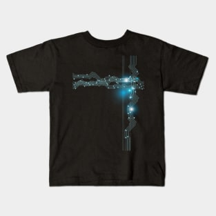 Electronic Circuit Board Kids T-Shirt